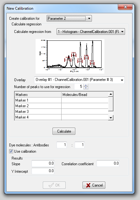 图15.3  New Calibration Dialog (新校正对话框)